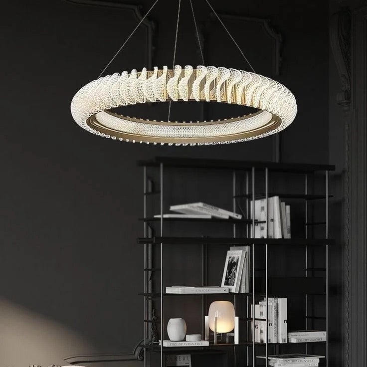 Luxury Crystal Pendant Light Modern Design Indoor Dining Room Living Room Crystal Pendant Chandeliers