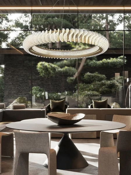Luxury Crystal Pendant Light Modern Design Indoor Dining Room Living Room Crystal Pendant Chandeliers