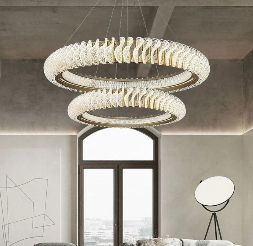 Luxury Crystal Pendant Light Modern Design Indoor Dining Room Living Room Crystal Pendant Chandeliers