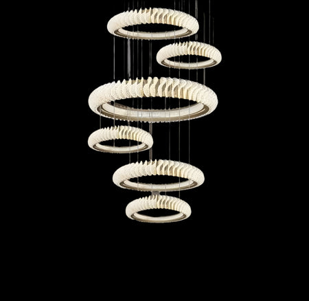 Luxury Crystal Pendant Light Modern Design Indoor Dining Room Living Room Crystal Pendant Chandeliers