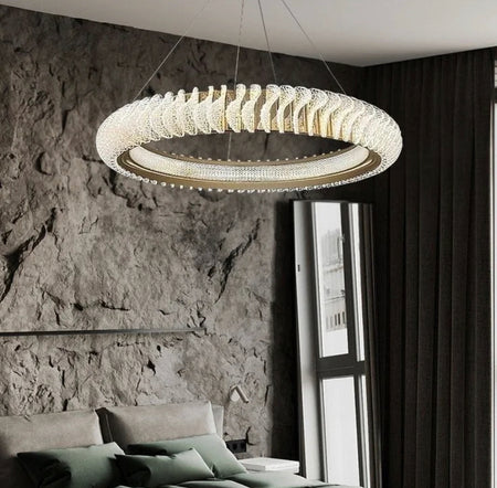 Luxury Crystal Pendant Light Modern Design Indoor Dining Room Living Room Crystal Pendant Chandeliers