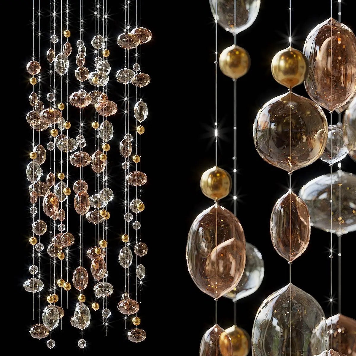 Indoor Living Room Large Pendant Light Home Hotel Office Decorative Modern Pendant Lighting
