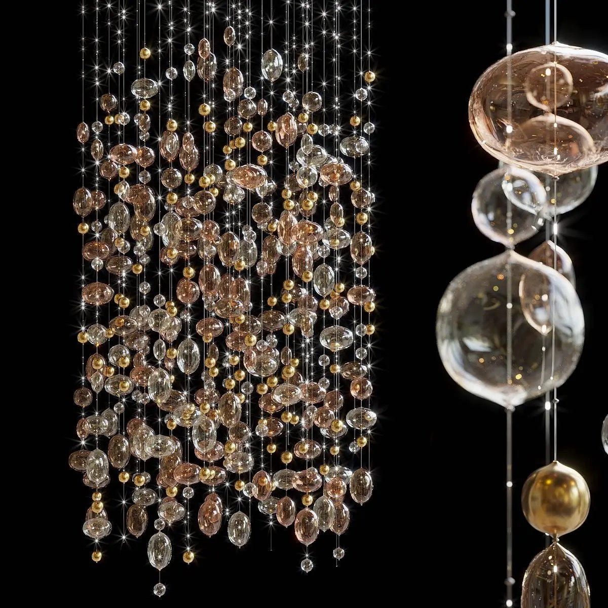 Indoor Living Room Large Pendant Light Home Hotel Office Decorative Modern Pendant Lighting