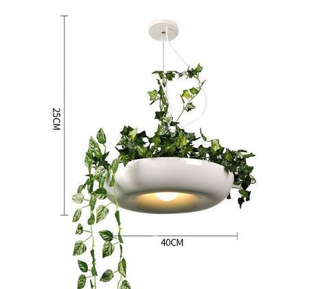 Pendant Light Nordic Plant DIY Led Lights Flower Pot Hanging Pendant Lights