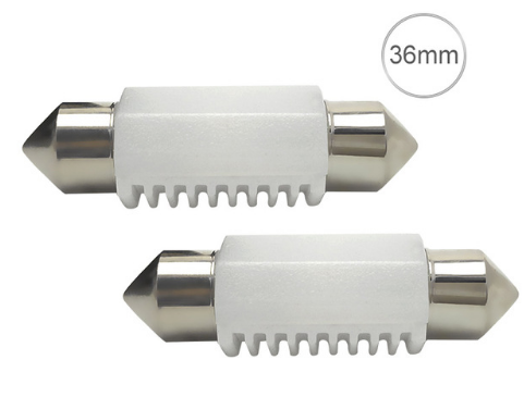 Orelli Lightings C5W LED Festoon Bulbs 2-Pack, 31-41mm, 6000K White, CanBus 12V/24V