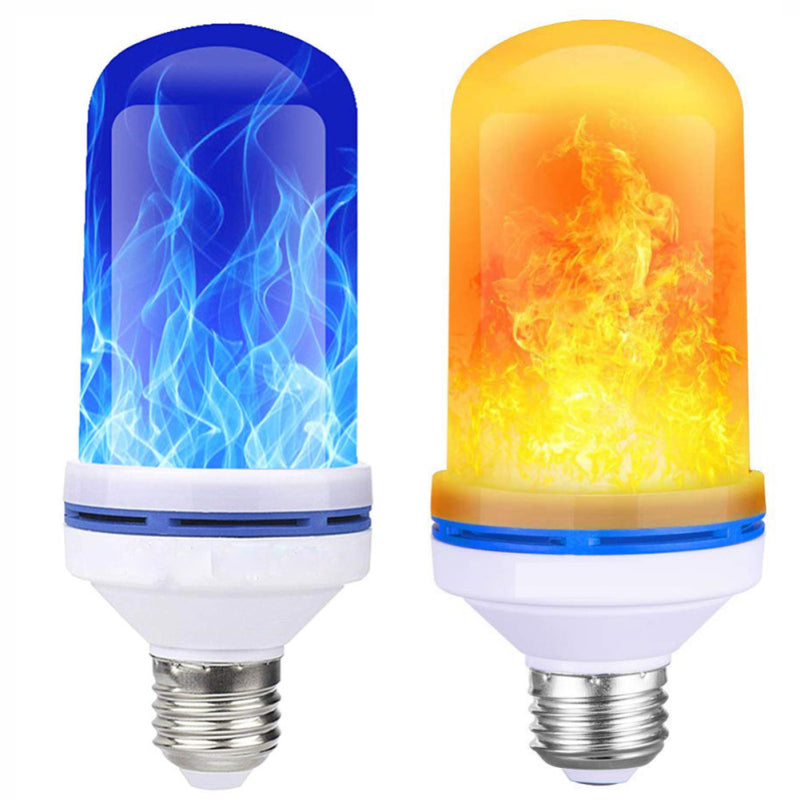 Orelli Lightings LED Flame Effect Bulb, E27 Dimmable with Gravity Sensor, 4 Modes