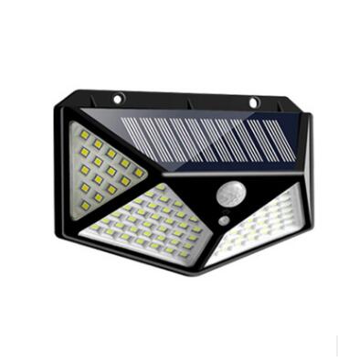 Orelli Lightings 100-LED Solar Motion-Sensor Wall Light, IP65 Waterproof for Garden and Outdoor