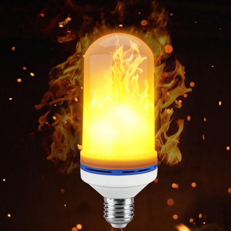 Orelli Lightings E27/B22 LED Flame Effect Bulb, Flickering for Party & Holiday Decor
