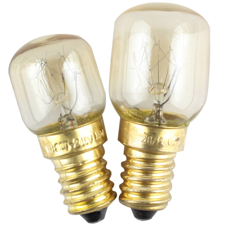 Orelli Lightings E14 Oven Bulb, 15W/25W High-Temp Resistant for Microwave and Appliances