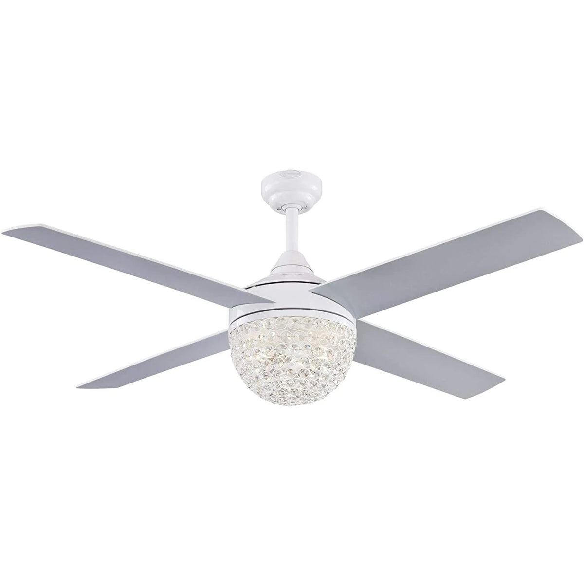 Modern Ventilation Fans American Ceiling Fan Style Living Room, Dining Room, Bedroom Crystal Ceiling Fan Lights