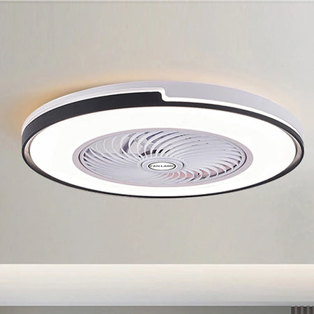 Modern Ventilation Fans Bedroom Remote Control Ceiling Fan Kitchen Living Room Ceiling Led Light Fan