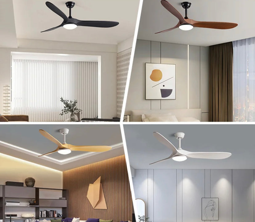 Modern Ventilation Fans Home Living, Dining Room, Bedroom Luxury Decorative Led Ceiling Fan Lights