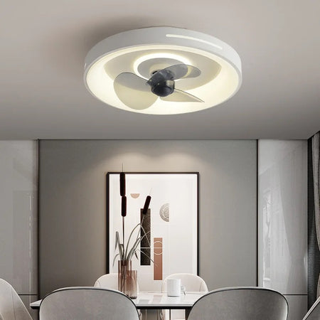 Modern Ventilation Fans Indoor Home, Hotel Ceiling Fan Kitchen, Living Room , Bedroom Ceiling Fan Light