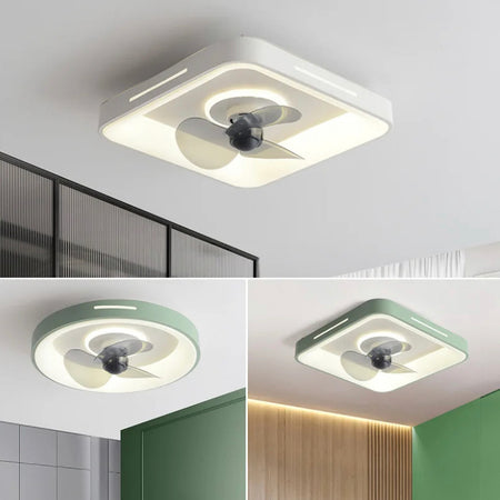 Modern Ventilation Fans Indoor Home, Hotel Ceiling Fan Kitchen, Living Room , Bedroom Ceiling Fan Light