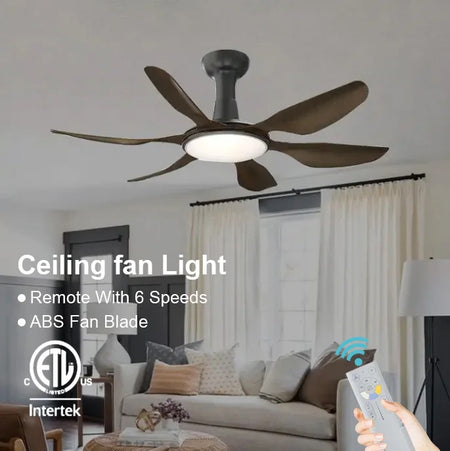 Modern Ventilation Fans Indoor American Style Led Ceiling Fan Light Luxury Bedroom, Living Room, Dining Room Ceiling Fan