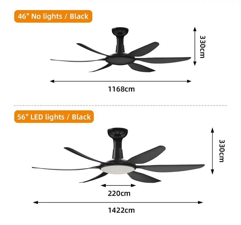 Modern Ventilation Fans Indoor American Style Led Ceiling Fan Light Luxury Bedroom, Living Room, Dining Room Ceiling Fan