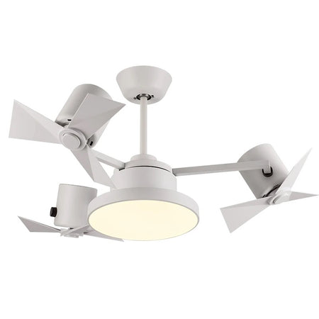 Designer Ventilation Fans Indoor Low Noise Ceiling Fan Bedroom, Dining Room, Living Room Ceiling Fan Light