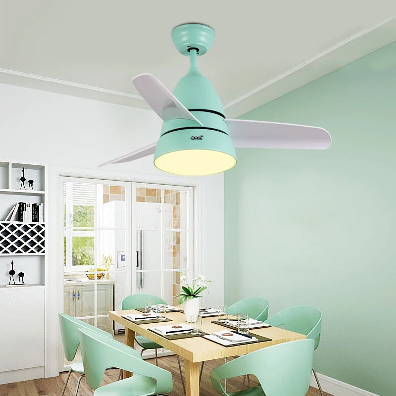 Vintage Design Ventilation Fans Home, Living Room, Dining Room Ceiling Fan Lights