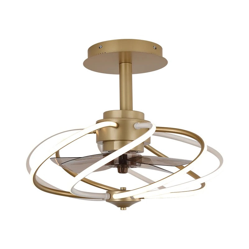 Modern Wind Ceiling Light Home, Hotel Dining, Living Room Ventilation Fans Ceiling Fan Lights