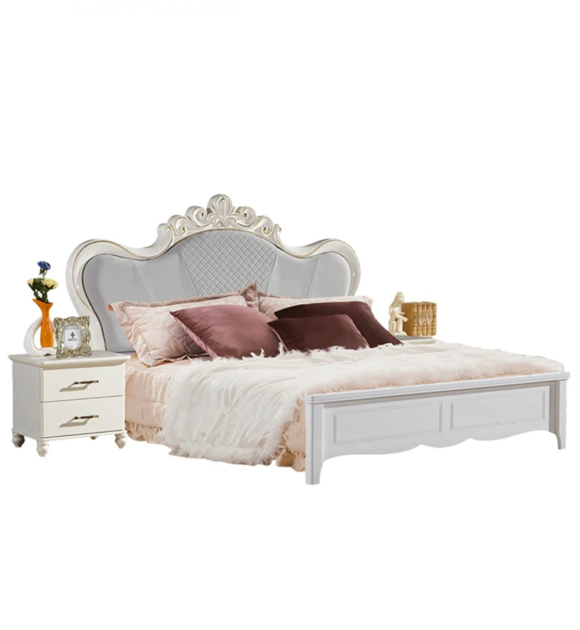 Bedroom Furniture Set Luxury French Baroque Design Bedroom Bed Set 