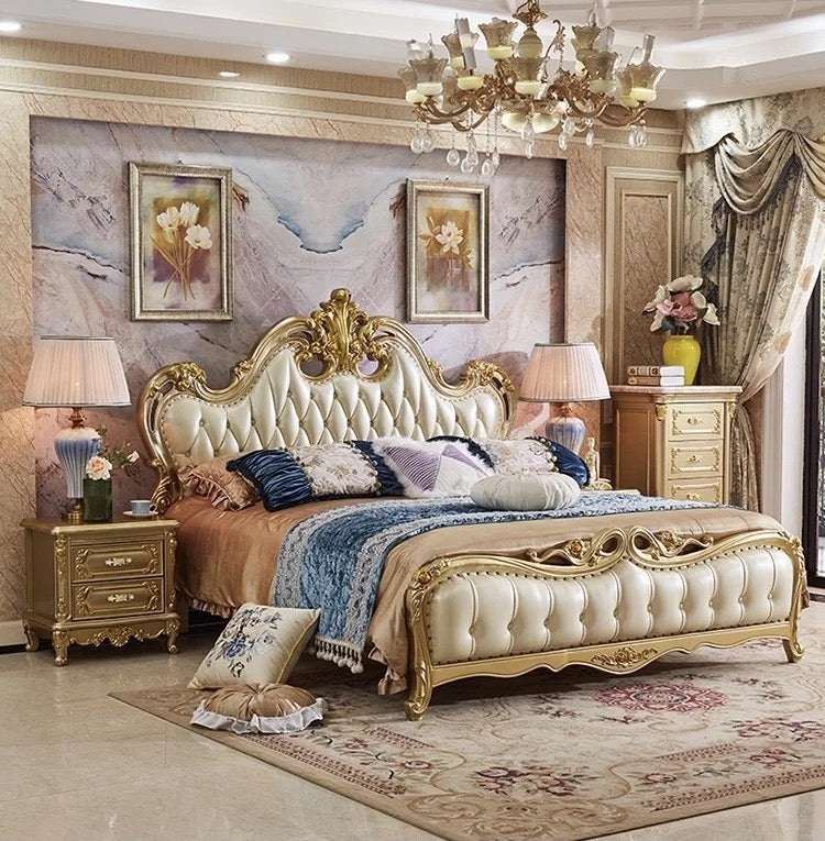 Bedroom Furniture Luxury Baroque Design Furnitures Home Bedroom Bed Set