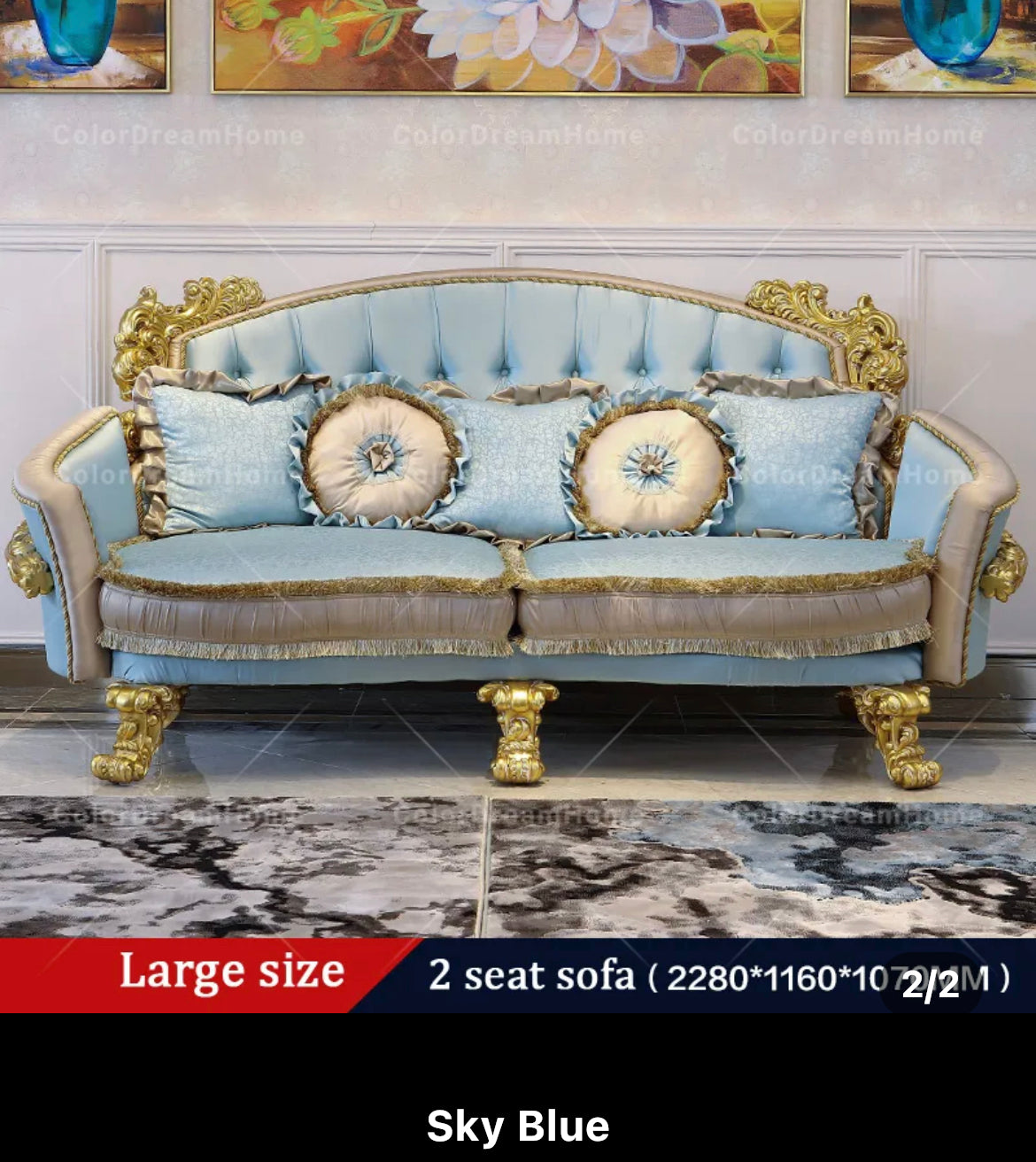 Exclusive Sectional Sofa Units Italian Luxury Carved Living Room Furniture Pink Solid Wood Baroque Design Sofa Set