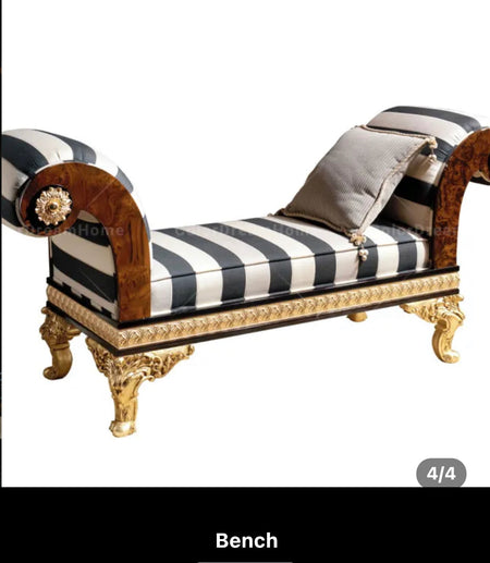 Bedroom Furniture European Royal Hand Made Solid Wood Baroque Design Bedroom Set