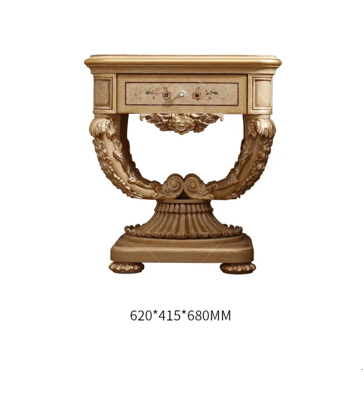 Bedroom Set Italian Court Solid Wood Carving Luxury Bedroom Set Baroque Design Furniture