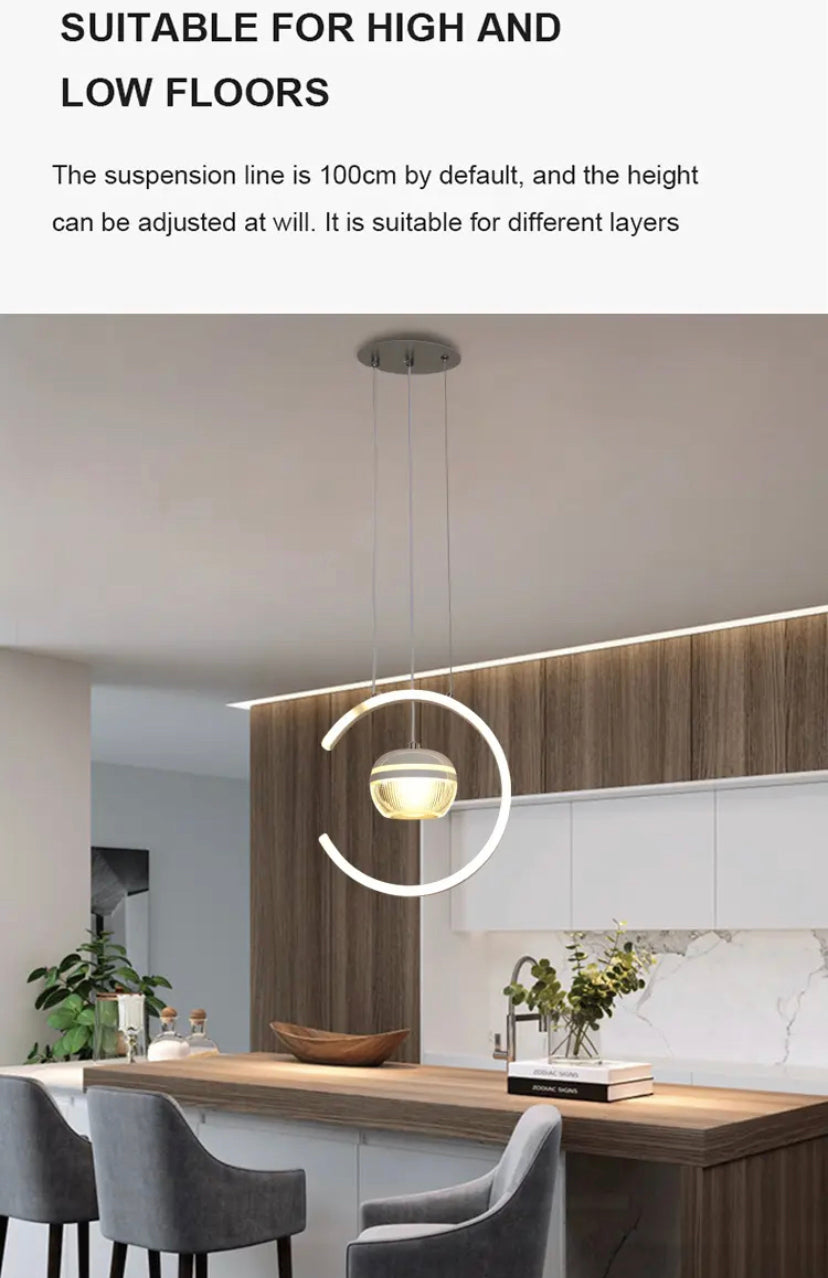 Modern Pendant Light Aluminum LED Luxury Home, Hotel Living, Dining Room Lights