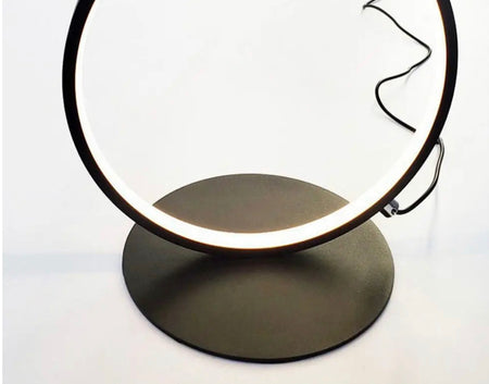 Modern Floor Lamp Five Circles Rings Touch Dimming Living Room, Bedroom Lights