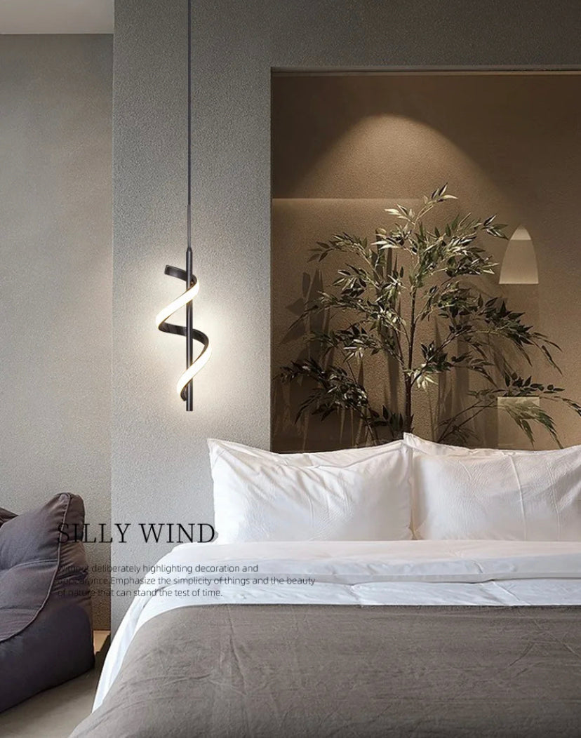 Modern Wall Light Stylish Background Wall Sconce Bedroom Bedside Lights