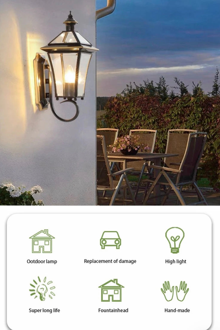 Modern Sconces Luxury Energy Saving IP65 Outdoor Waterproof Wall Light