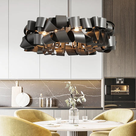 Modern Pendant Light Design Art Lighting Brass Chandeliers For Bedroom