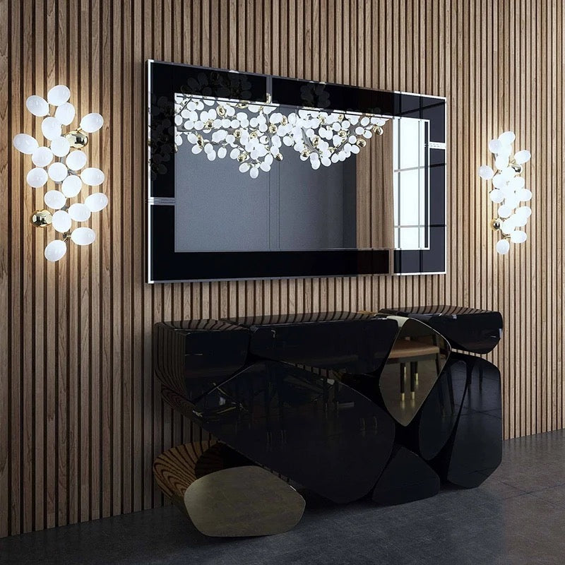 Modern Sconces Luxury Glass Ball Home Living, Bedroom Wall Lights