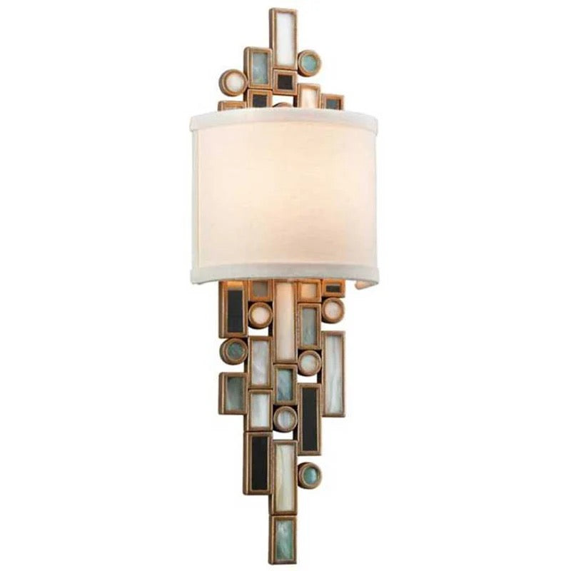 Designer Sconces Retro Shell Style Home, Farmhouse Bedroom Bedside Wall Lamps