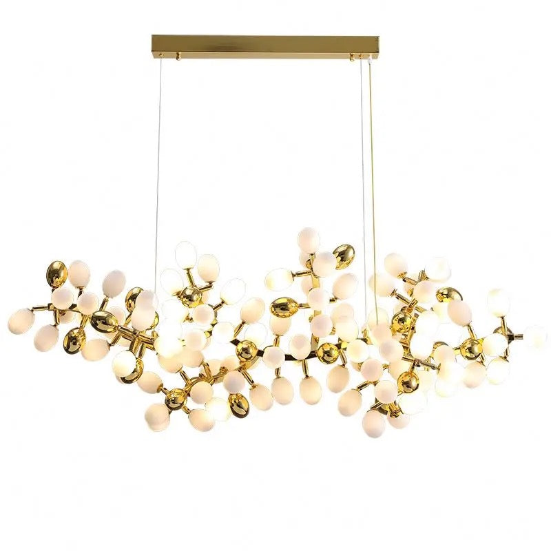 Modern Chandelier Luxury Branch Led Glass Home Living, Dining Room Lights