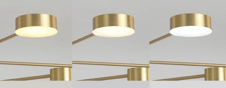 Modern Chandelier Nordic Golden Copper Living, Dining, Bedroom Lights