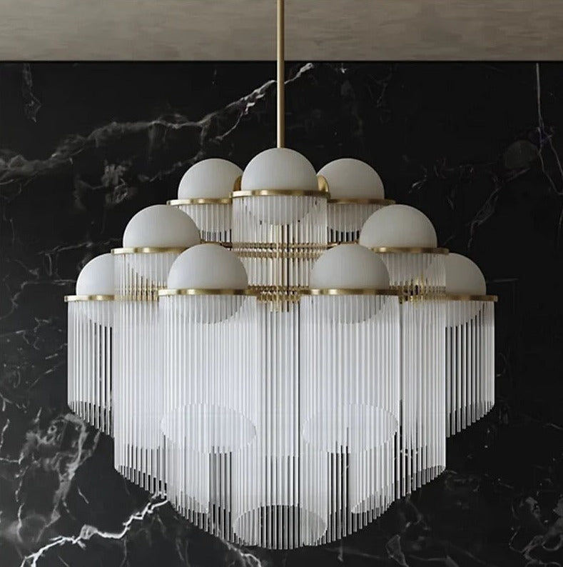 Modern Chandelier Luxury Drop Ball Home, Hotel Living, Dining Room Hanging Pendant Lights