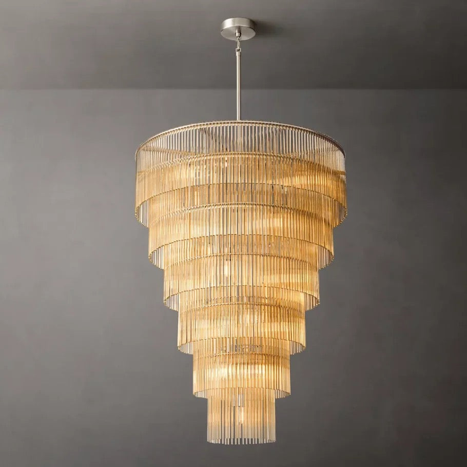 Modern Chandelier Luxury Crystal Drop Light Hotel, Villa, Home Dining, Living Room Big Lights