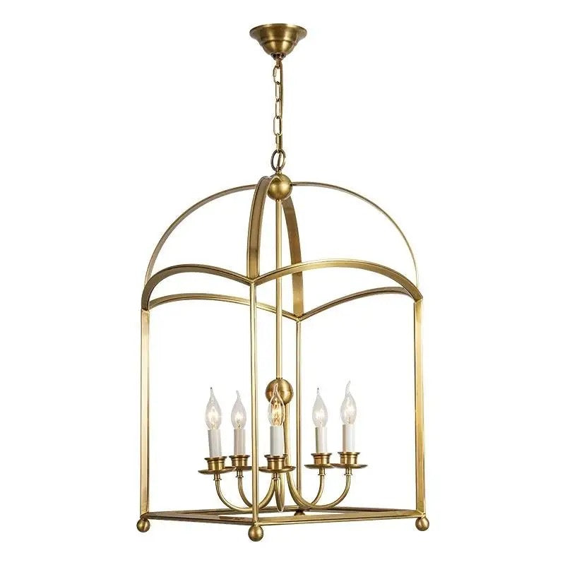 Vintage Pendant Light Brass Gold Hotel, Home Lobby, Bedroom, Kitchen Luxury Lights