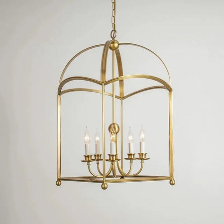 Vintage Pendant Light Brass Gold Hotel, Home Lobby, Bedroom, Kitchen Luxury Lights