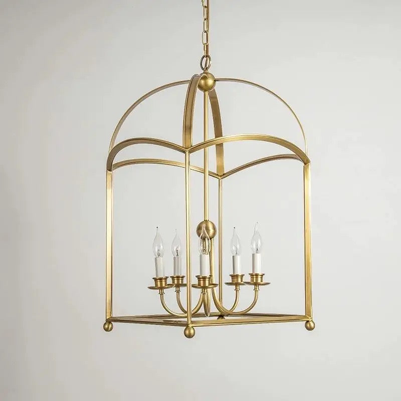 Vintage Pendant Light Brass Gold Hotel, Home Lobby, Bedroom, Kitchen Luxury Lights