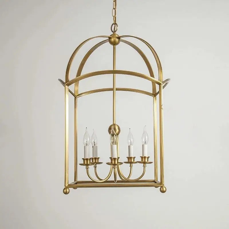 Vintage Pendant Light Brass Gold Hotel, Home Lobby, Bedroom, Kitchen Luxury Lights