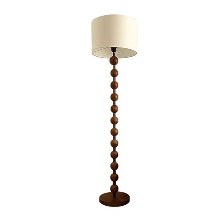 Vintage Floor Lamp French Retro Solid Wood Living Room, Bedroom Decorative Lighting