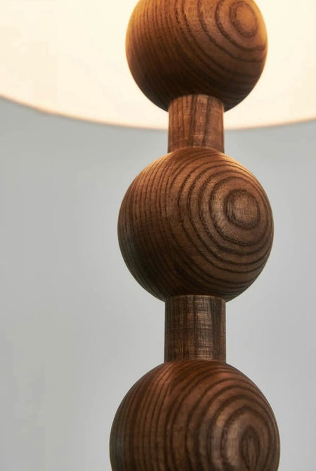 Vintage Floor Lamp French Retro Solid Wood Living Room, Bedroom Decorative Lighting