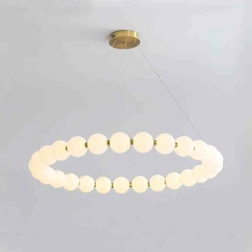 Lustre LED décoratif moderne à 6 boules pour la maison 