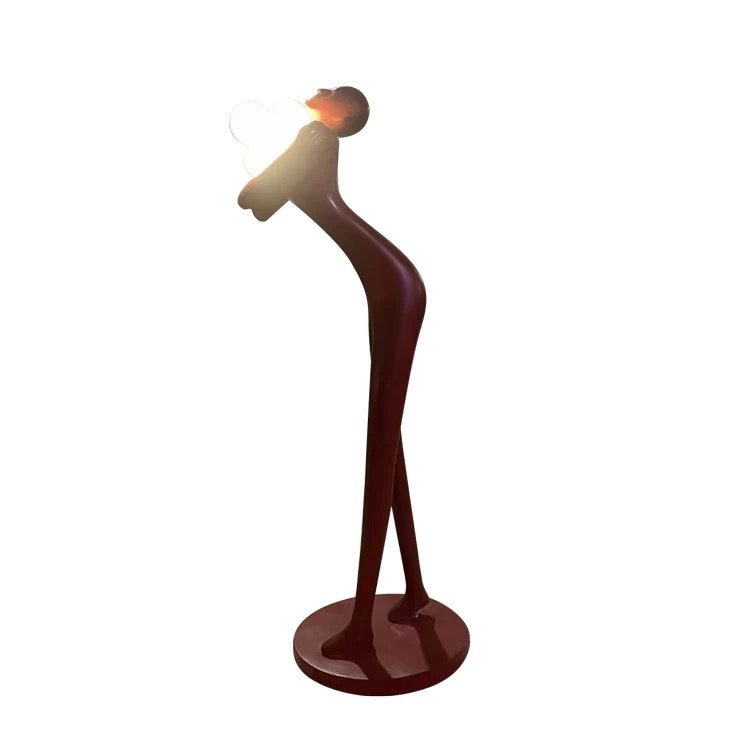 Designer Floor Lamp Interior Architecture Hotel, Home Lobby, Living Room Lighting Design Statue Floor Lamps