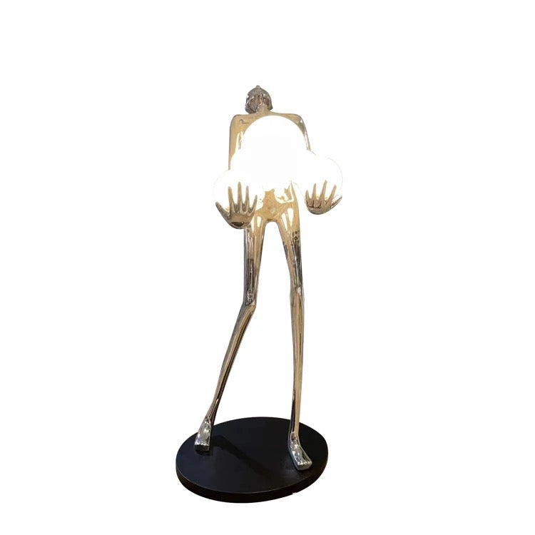 Designer Floor Lamp Interior Architecture Hotel, Home Lobby, Living Room Lighting Design Statue Floor Lamps