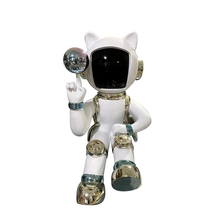 Designer Floor Lamp Astronaut Body Sculpture Art Decorative Home, Office Bedroom Living Room Standing Lights