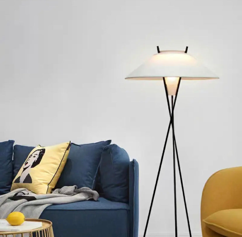 Modern Floor Lamp Nordic Tripod Vertical Design Home, Hotel Living Room Bedroom Floor Lamps